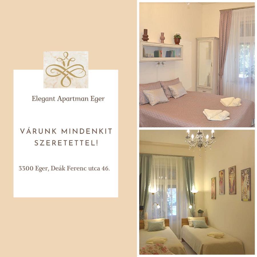Elegant Apartman Эгер Экстерьер фото
